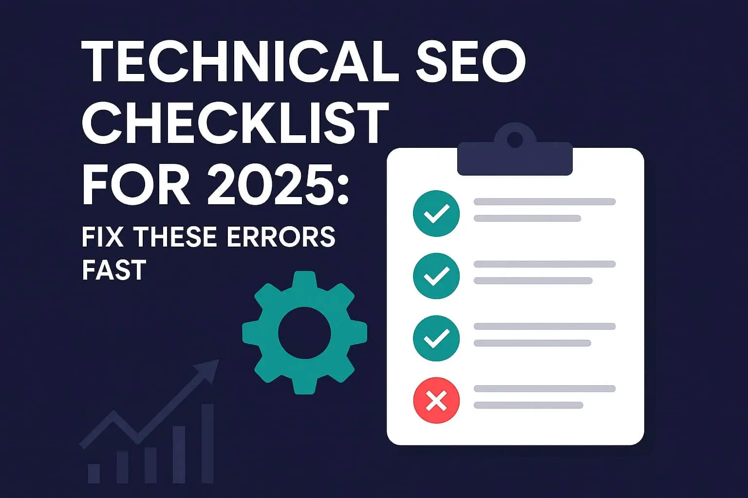 Technical SEO Checklist for 2025 Fix These Errors Fast