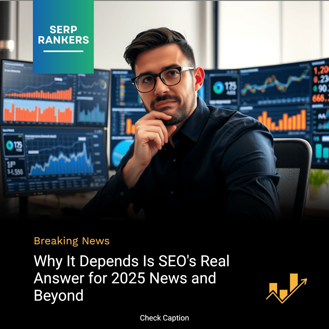 Why It Depends Is SEO's Real Answer for 2025 News and Beyond