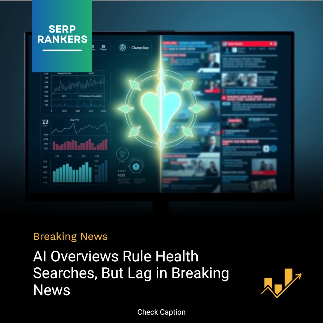 AI Overviews Rule Health Searches, But Lag in Breaking News