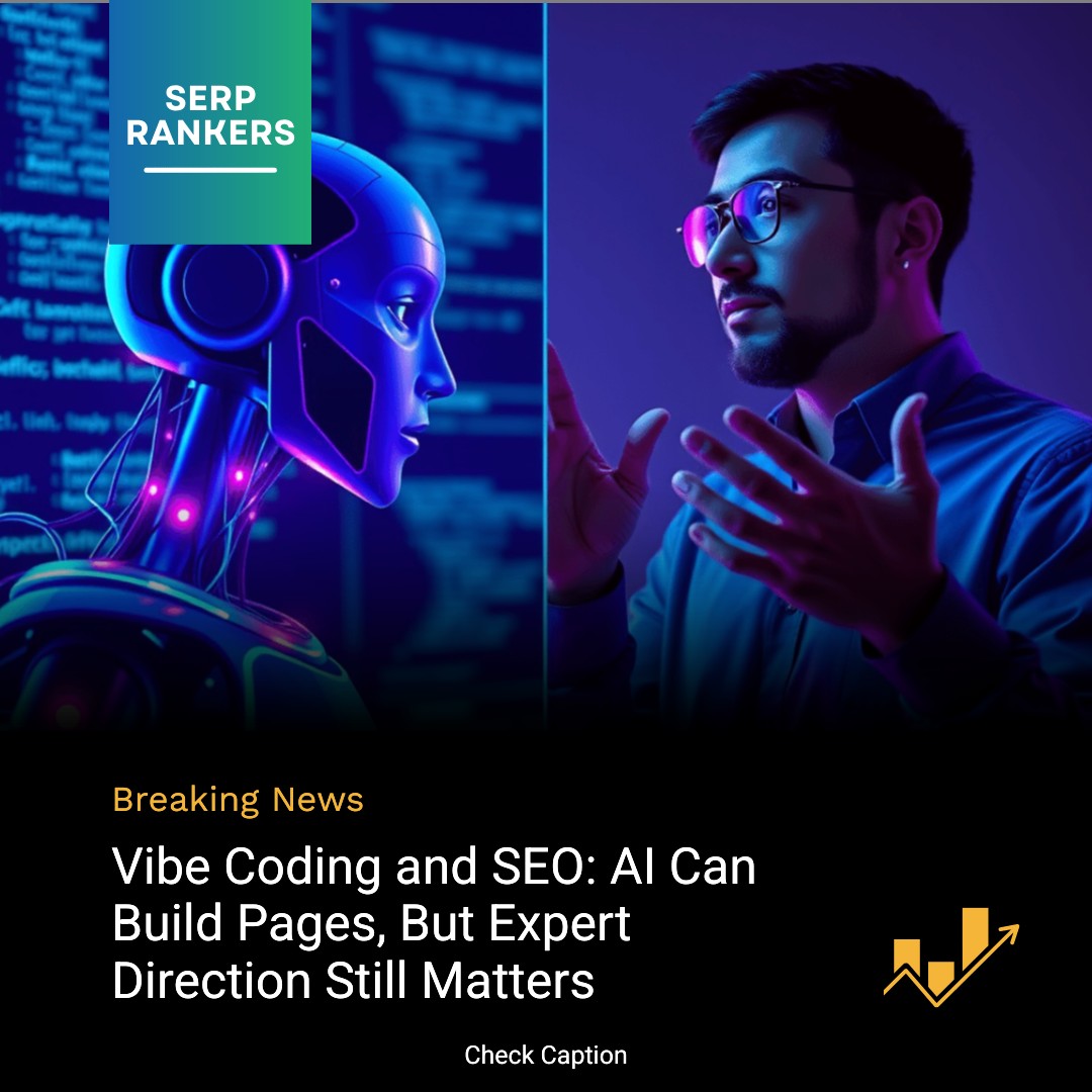 Vibe Coding and SEO: AI Can Build Pages, But Expert Direction Still Matters