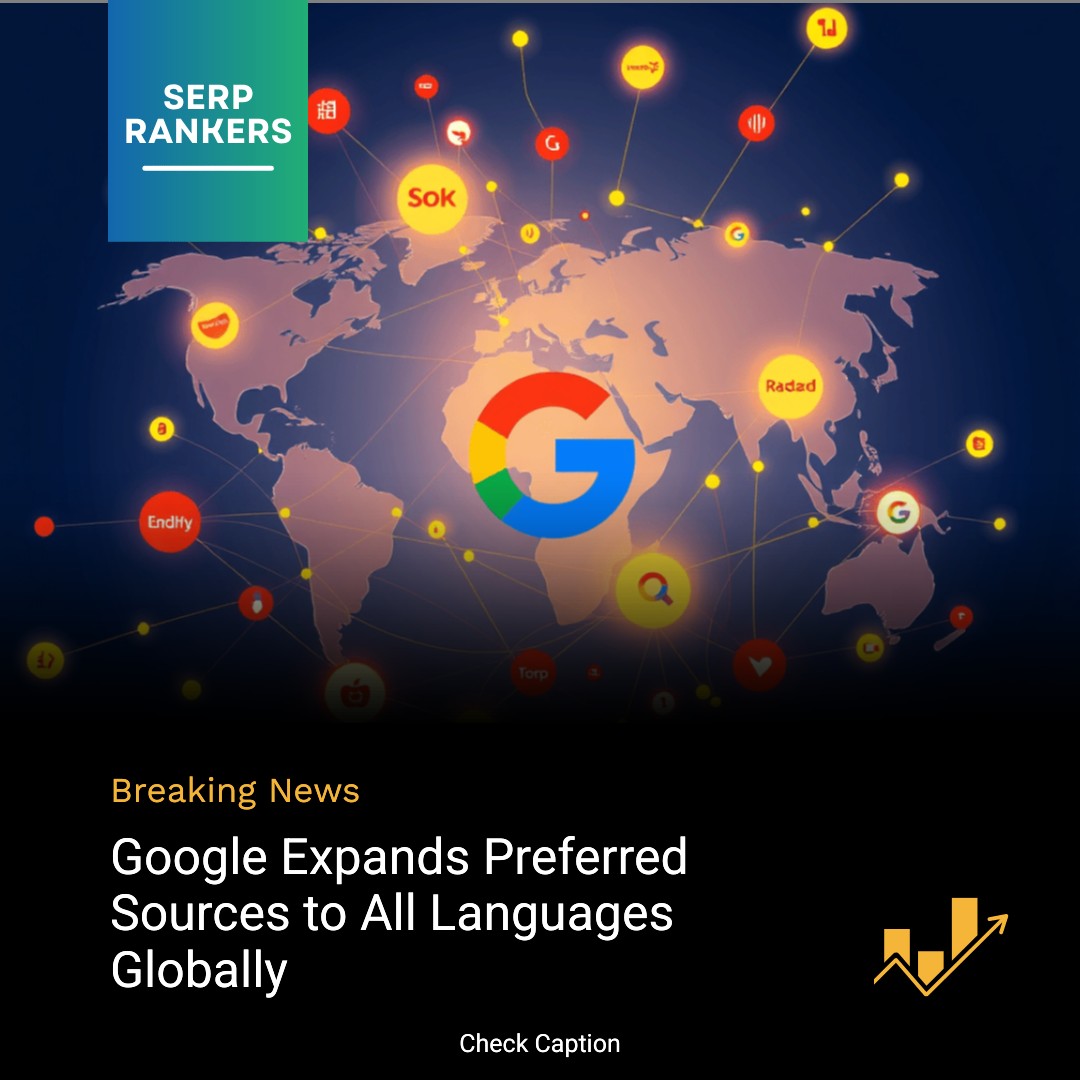 Google Expands Preferred Sources to All Languages Globally
